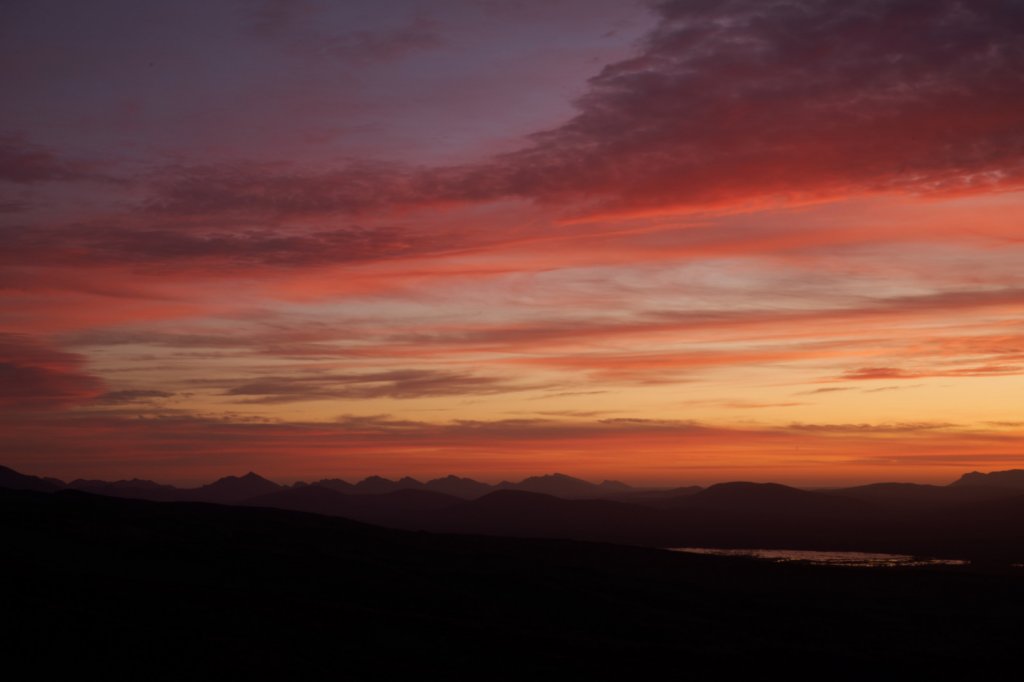 Sonnenuntergang The Balconies, Grampians NP